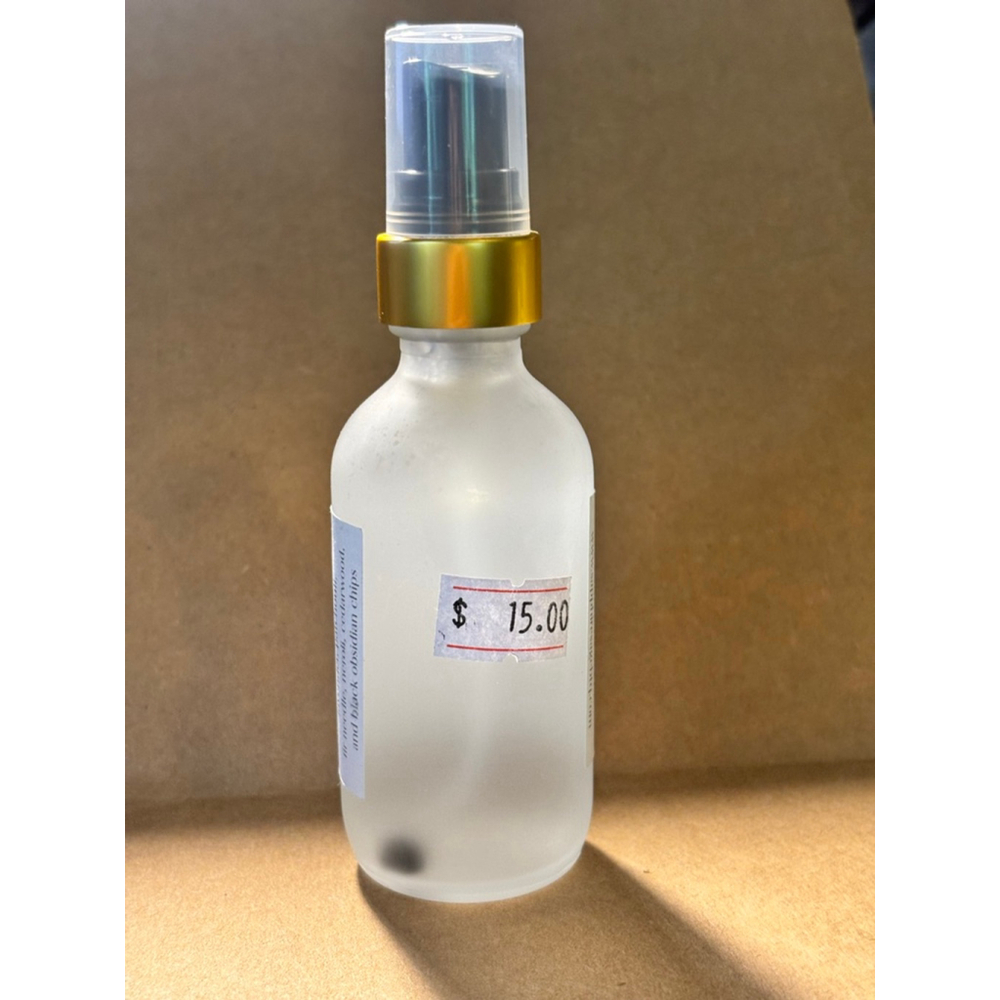 Sapphire and Sage Protection Cleansing Spray 2oz White Gold - Picture 4 of 4